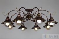 Люстра потолочная Omnilux Fontelo OML-50407-08, раздел каталога Люстры с плафонами интернет-магазина Ночи Нет