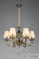 Люстра подвесная Omnilux Catanzaro OML-30813-06, раздел каталога Люстры с абажурами интернет-магазина Ночи Нет