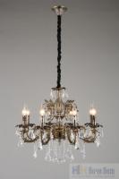 Люстра подвесная Omnilux Catanzaro OML-30813-08, раздел каталога Люстры с абажурами интернет-магазина Ночи Нет