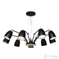 Люстра Loft IT Watchman LOFT4402/9BL, раздел каталога Люстры с плафонами интернет-магазина Ночи Нет