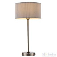 Настольная лампа Arte Lamp Mallorca A1021LT-1SS, раздел каталога Настольные лампы с абажуром интернет-магазина Ночи Нет