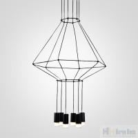 Светильник подвесной ImperiumLoft Wireflow 84532-22, раздел каталога Подвесы 4 лампы и больше интернет-магазина Ночи Нет