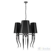 Люстра Loft IT Brunilde 10207/6 Black, раздел каталога Люстры с абажурами интернет-магазина Ночи Нет