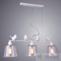 Люстра подвесная Arte Lamp Passero A4289SP-3WH, раздел каталога Люстры с плафонами интернет-магазина Ночи Нет