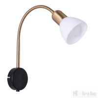 Подсветка для чтения Arte Lamp Falena A3116AP-1BK, раздел каталога Подсветка на гибкой ножке интернет-магазина Ночи Нет