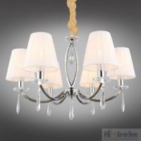 Люстра Omnilux Breguzzo OML-57703-06, раздел каталога Люстры с абажурами интернет-магазина Ночи Нет