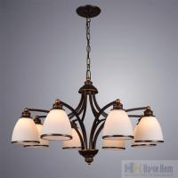 Люстра Arte Lamp Bonito A9518LM-8BA, раздел каталога Люстры с плафонами интернет-магазина Ночи Нет