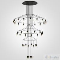 Люстра ImperiumLoft Wireflow 75393-22, раздел каталога Большие люстры интернет-магазина Ночи Нет