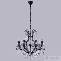 Люстра Crystal Lux Magnifico SP13 Black/transparent, раздел каталога Хрустальные люстры интернет-магазина Ночи Нет