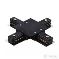 картинка Соединитель Х однофазный для встраиваемых треков Lightstar Barra 501147 от магазина Ночи Нет!