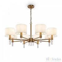 Люстра Freya Lino FR5186PL-08BS, раздел каталога Люстры с абажурами интернет-магазина Ночи Нет