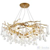 Люстра ImperiumLoft Droplet Chandelier 148053-22, раздел каталога Стеклянные люстры интернет-магазина Ночи Нет
