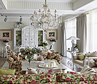 Приятная атмосфера деревенской жизни в стиле прованс