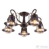 Люстра потолочная Omnilux Molfetta OML-50607-05, раздел каталога Люстры с плафонами интернет-магазина Ночи Нет