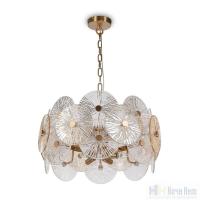 Люстра Maytoni Aster MOD007PL-08G, раздел каталога Стеклянные люстры интернет-магазина Ночи Нет