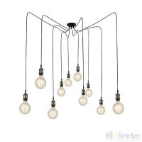 Люстра Loft IT Spider LOFT1162A/10, раздел каталога Кованые люстры интернет-магазина Ночи Нет
