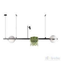 Светильник подвесной Loft IT Jardin 10121/D Dark grey, раздел каталога Подвесы 2-3 лампы интернет-магазина Ночи Нет