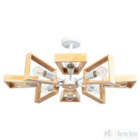 Люстра Arte Lamp Brussels A8030PL-8WH, раздел каталога Деревянные люстры интернет-магазина Ночи Нет