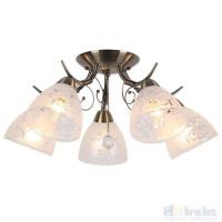 Люстра Omnilux Casagliana OML-53807-05, раздел каталога Люстры с плафонами интернет-магазина Ночи Нет