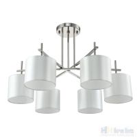 Люстра Crystal Lux SERGIO PL6 NICKEL, раздел каталога Люстры с абажурами интернет-магазина Ночи Нет