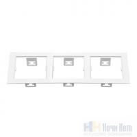 Рамка Lightstar Domino 214536, раздел каталога Аксессуары для точечных светильников интернет-магазина Ночи Нет