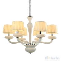 Люстра подвесная Omnilux Stella OML-86003-06, раздел каталога Люстры с абажурами интернет-магазина Ночи Нет