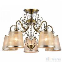 Люстра Freya Driana  FR2405-PL-05-BZ, раздел каталога Люстры с абажурами интернет-магазина Ночи Нет