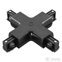 картинка Соединитель Х для 3-фазных треков Lightstar Barra 504147 от магазина Ночи Нет!