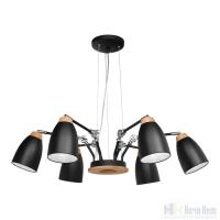 Люстра Loft IT Watchman LOFT4402/6BL, раздел каталога Люстры с плафонами интернет-магазина Ночи Нет