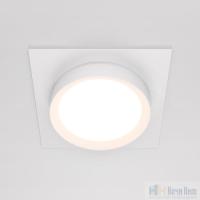 Встраиваемый светильник Maytoni Hoop DL086-GX53-SQ-W, раздел каталога Точечные светильники металл интернет-магазина Ночи Нет