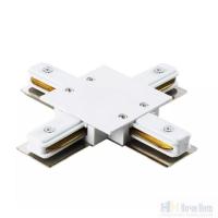 картинка Соединитель Х однофазный для встраиваемых треков Lightstar Barra 501146 от магазина Ночи Нет!