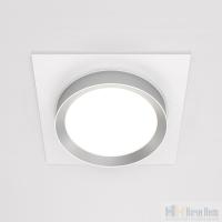 Встраиваемый светильник Maytoni Hoop DL086-GX53-SQ-WS, раздел каталога Точечные светильники металл интернет-магазина Ночи Нет
