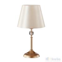Настольная лампа Crystal Lux Flavio LG1 Gold, раздел каталога Настольные лампы с абажуром интернет-магазина Ночи Нет