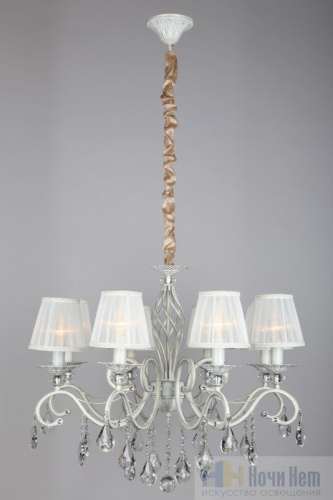 Люстра подвесная Omnilux Belluno OML-79103-08, раздел каталога Люстры с абажурами интернет-магазина Ночи Нет