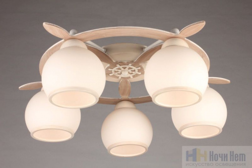 Люстра потолочная Omnilux Fronteira OML-50517-05, раздел каталога Люстры с плафонами интернет-магазина Ночи Нет