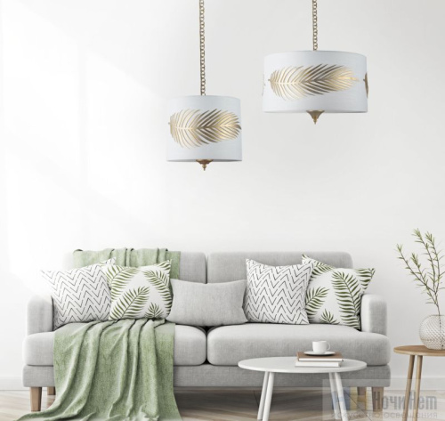 Люстра Maytoni Farn H428-PL-03-WG, раздел каталога Люстры с абажурами интернет-магазина Ночи Нет