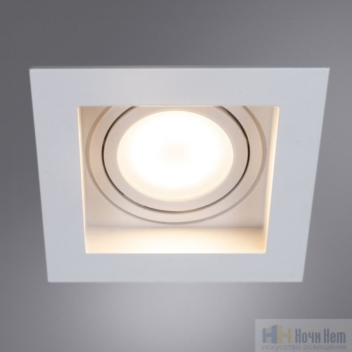 Светильник встраиваемый Arte Lamp Simplex A6662PL-1WH, раздел каталога Поворотные точечные светильники интернет-магазина Ночи Нет