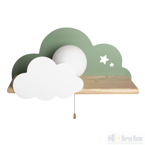 Бра Loft IT Axel 10134 Green, раздел каталога Детские бра интернет-магазина Ночи Нет