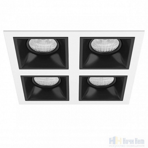 Светильник встраиваемый Lightstar Domino D54607070707, раздел каталога Поворотные точечные светильники интернет-магазина Ночи Нет