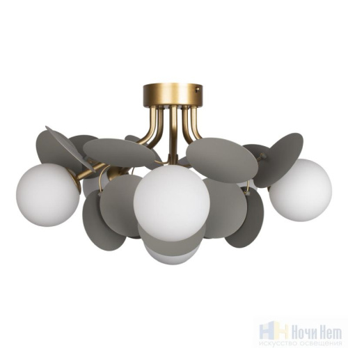 Люстра Loft IT Matisse 10008/6C Grey, раздел каталога Люстры с плафонами интернет-магазина Ночи Нет