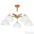 Люстра Arte Lamp Matthew A5032PL-5BR, раздел каталога Люстры с плафонами интернет-магазина Ночи Нет