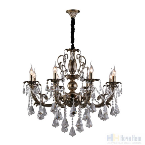 Люстра подвесная Omnilux  Grosseto OML-77733-08, раздел каталога Хрустальные люстры интернет-магазина Ночи Нет