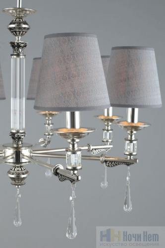 Люстра подвесная Omnilux Rivoli OML-64203-08, раздел каталога Люстры с абажурами интернет-магазина Ночи Нет