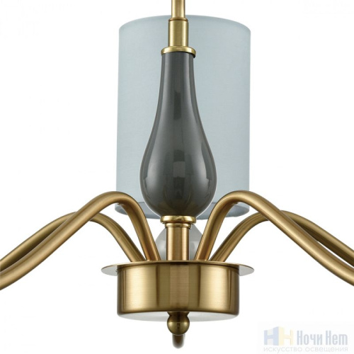 Люстра Lumion Anri 6590/5, раздел каталога Люстры с абажурами интернет-магазина Ночи Нет