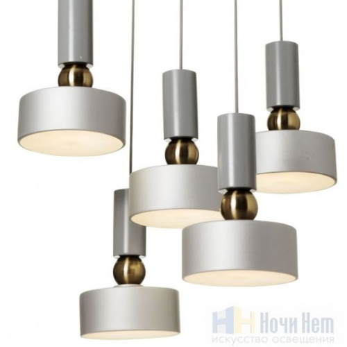 Светильник подвесной Maytoni Void MOD030PL-05GR, раздел каталога Подвесы 4 лампы и больше интернет-магазина Ночи Нет