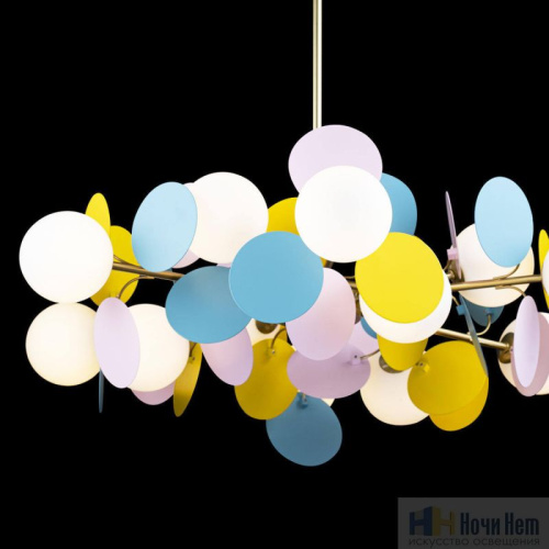 Люстра Loft IT Matisse 10008/12 mult, раздел каталога Люстры с плафонами интернет-магазина Ночи Нет