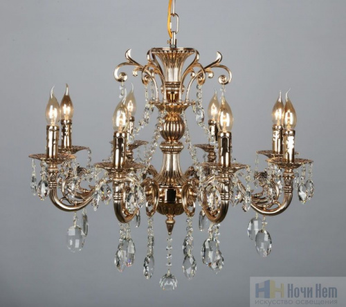 Люстра подвесная Omnilux Aosta OML-78903-08, раздел каталога Хрустальные люстры интернет-магазина Ночи Нет