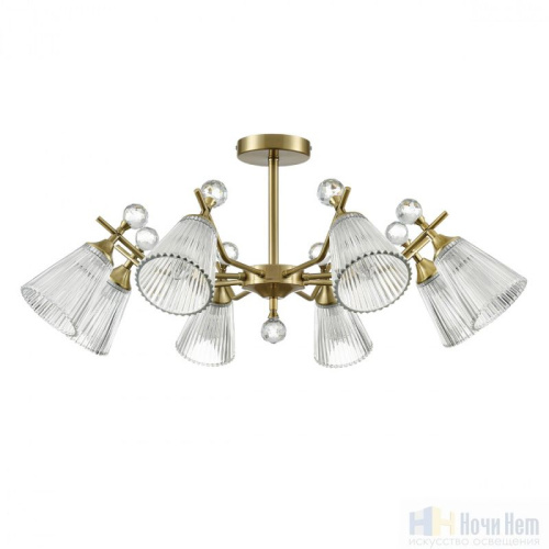 Люстра Lumion Aurica 8046/8C, раздел каталога Люстры с плафонами интернет-магазина Ночи Нет