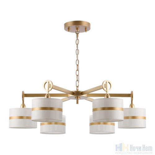 Люстра Favourite Mateo 2634-6P, раздел каталога Люстры с абажурами интернет-магазина Ночи Нет