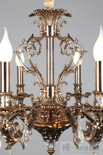 Люстра подвесная Omnilux Senis OML-74703-06, раздел каталога Хрустальные люстры интернет-магазина Ночи Нет